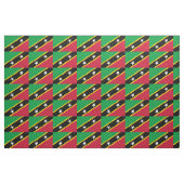 Vlag van Saint Kitts en Nevis Stof (Fat Quarter)