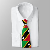 Vlag van Saint Kitts en Nevis Stropdas (Gebonden)