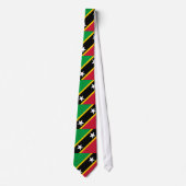 Vlag van Saint Kitts en Nevis Stropdas (Voorkant)