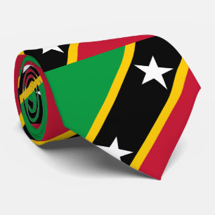 Vlag van Saint Kitts en Nevis Stropdas
