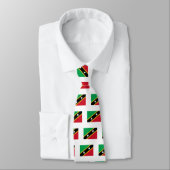 Vlag van Saint Kitts en Nevis Stropdas (Gebonden)
