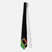 Vlag van Saint Kitts en Nevis Stropdas (Voorkant)