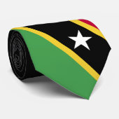 Vlag van Saint Kitts en Nevis Stropdas (Opgerold)