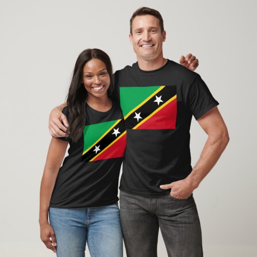 Vlag van Saint Kitts en Nevis T-shirt (Unisex)