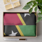Vlag van Saint Kitts en Nevis Tissuepapier (Geschenk)