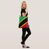 Vlag van Saint Kitts en Nevis Tote Bag (Op model)