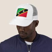 Vlag van Saint Kitts en Nevis Trucker Pet (In situ)