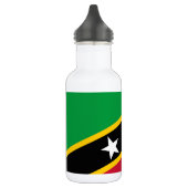 Vlag van Saint Kitts en Nevis Waterfles (Links)