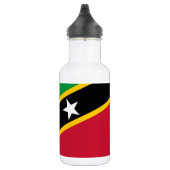 Vlag van Saint Kitts en Nevis Waterfles (Rechts)