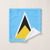 Vlag van Saint Lucia Bad Handdoek (Wasdoekje)