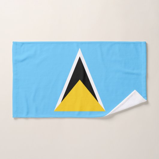 Vlag van Saint Lucia Bad Handdoek (Handdoek)