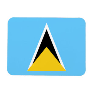 Vlag van Saint Lucia Magneet
