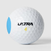 Vlag van Saint Lucia (St Lucia) (Caraïben) Golfballen (Logo)