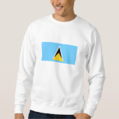 Vlag van Saint Lucia Trui (Voorkant)