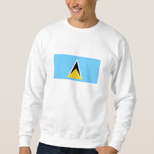 Vlag van Saint Lucia Trui (Voorkant)