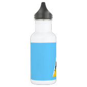 Vlag van Saint Lucia Waterfles (Links)