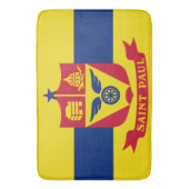 Vlag van Saint Paul (Minnesota) Badmat (Voorkant Verticaal)