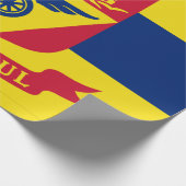 Vlag van Saint Paul (Minnesota) Cadeaupapier (Hoek)