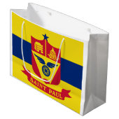 Vlag van Saint Paul (Minnesota) Groot Cadeauzakje (Voorkant Gekanteld)