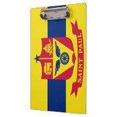 Vlag van Saint Paul (Minnesota) Klembord (Links)