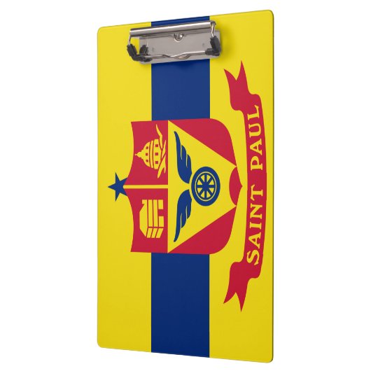 Vlag van Saint Paul (Minnesota) Klembord (Links)