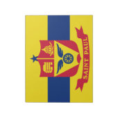 Vlag van Saint Paul (Minnesota) Notitieblok (Linkerzijde)