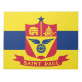 Vlag van Saint Paul (Minnesota) Notitieblok (Voorkant)