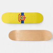 Vlag van Saint Paul (Minnesota) Persoonlijk Skateboard (Horizontaal)