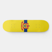Vlag van Saint Paul (Minnesota) Persoonlijk Skateboard (Horizontaal)