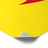 Vlag van Saint Paul (Minnesota) Poster (Hoek)