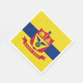 Vlag van Saint Paul (Minnesota) Servet (Hoek)