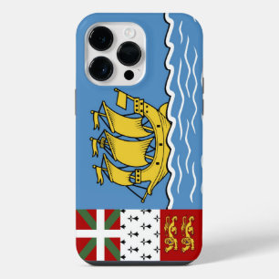 Vlag van Saint-Pierre en Miquelon iPhone 14 Pro Max Hoesje