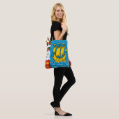 Vlag van Saint-Pierre en Miquelon Tote Bag (Op model)