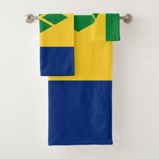 Vlag van Saint Vincent Bad Handdoek (Insitu)