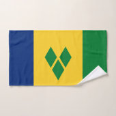Vlag van Saint Vincent Bad Handdoek (Handdoek)