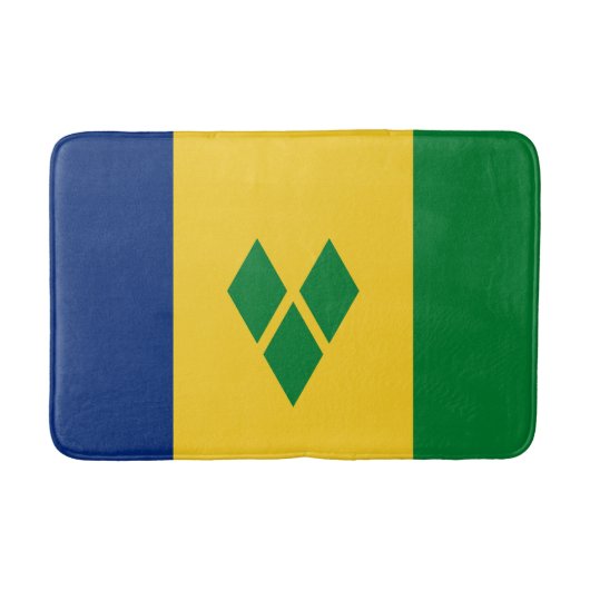 Vlag van Saint Vincent Badmat (Voorkant)