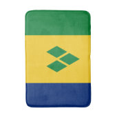 Vlag van Saint Vincent Badmat (Voorkant Verticaal)