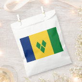 Vlag van Saint Vincent Bedankzakje (Geknipt)