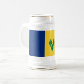 Vlag van Saint Vincent Bierpul (Voorkant links)