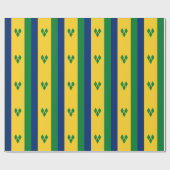 Vlag van Saint Vincent Cadeaupapier (Vlak)