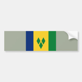 Vlag van Saint Vincent en de Grenadines Bumpersticker
