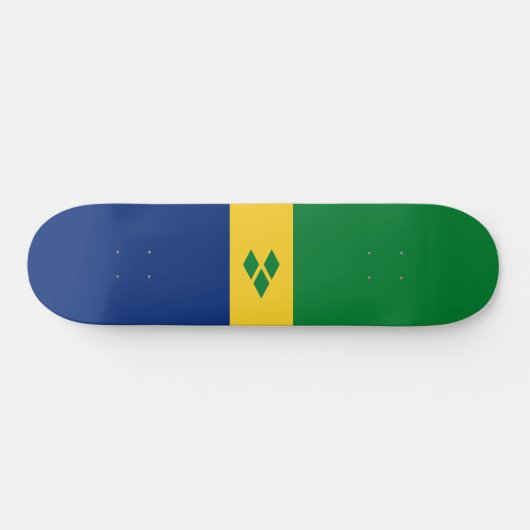 Vlag van Saint Vincent en de Grenadines Persoonlijk Skateboard (Horizontaal)