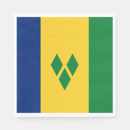 Vlag van Saint Vincent en de Grenadines Servet