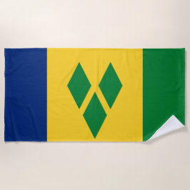 Vlag van Saint Vincent en de Grenadines Strandlaken