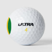 Vlag van Saint Vincent Golfballen (Logo)