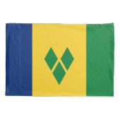 Vlag van Saint Vincent Kussensloop (Achterkant)