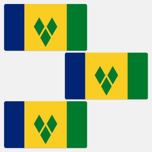Vlag van Saint Vincent Labels (Groep)