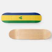 Vlag van Saint Vincent Persoonlijk Skateboard (Horizontaal)