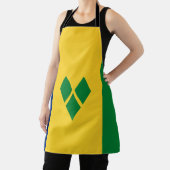 Vlag van Saint Vincent Schort (Insitu)