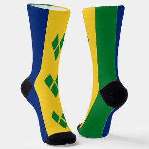 Vlag van Saint Vincent Sokken
